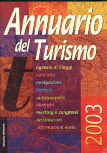 Copertina Annuario del Turismo 2003