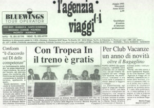 L'agenzia di viaggi Maggio 1995